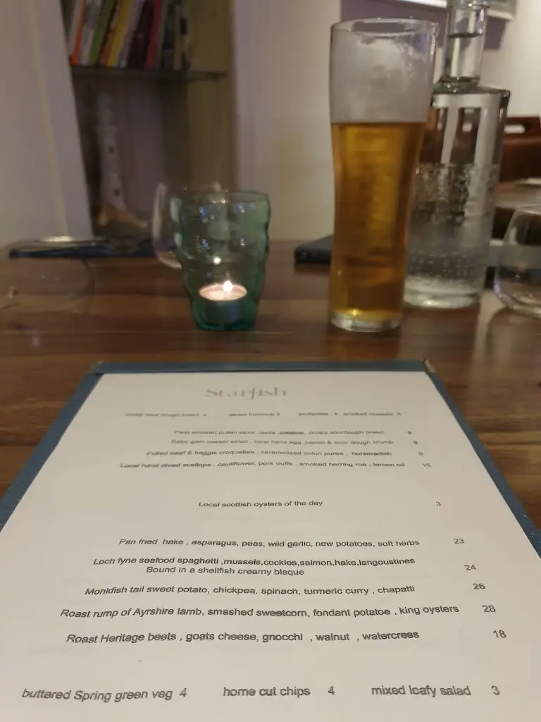 Menu_Starfish Restaurant, Tarbert_Tarbert_image_2