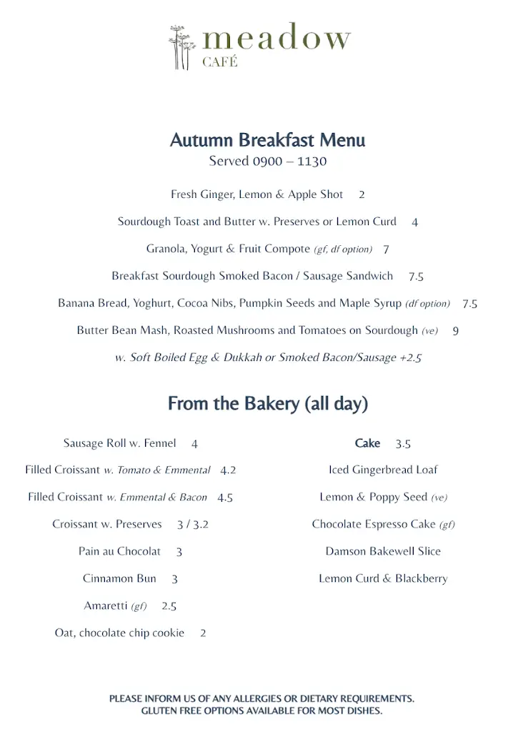 Menu_Meadow Somerset_Bishops Lydeard_image_2
