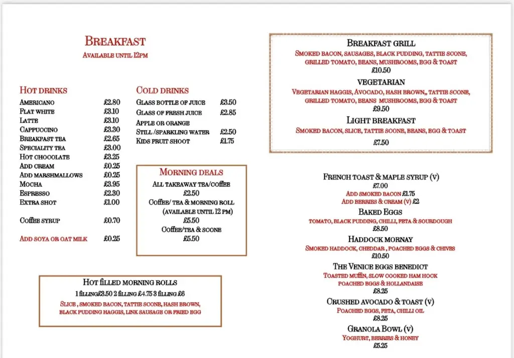 Menu_The Venice Cafe_Troon_image_2