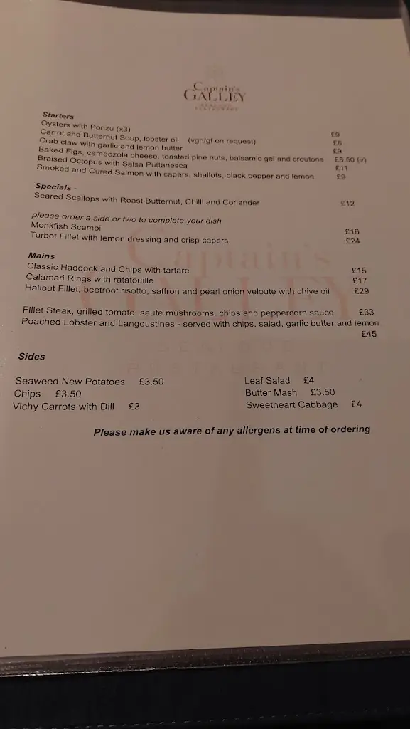 Menu_The Galley_Thurso_image_3