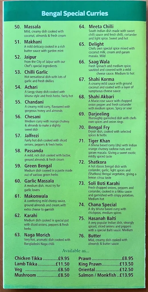 Menu_Caithness Cuisine_Thurso_imagen_1