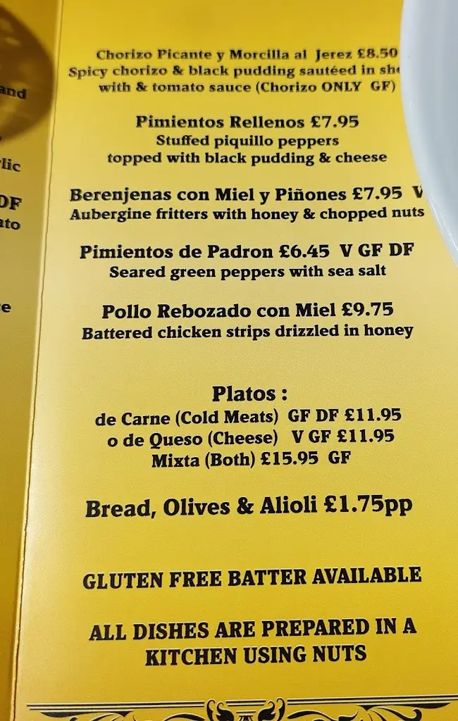 Menu_Capilla Tapas Restaurant_Thurso_image_2