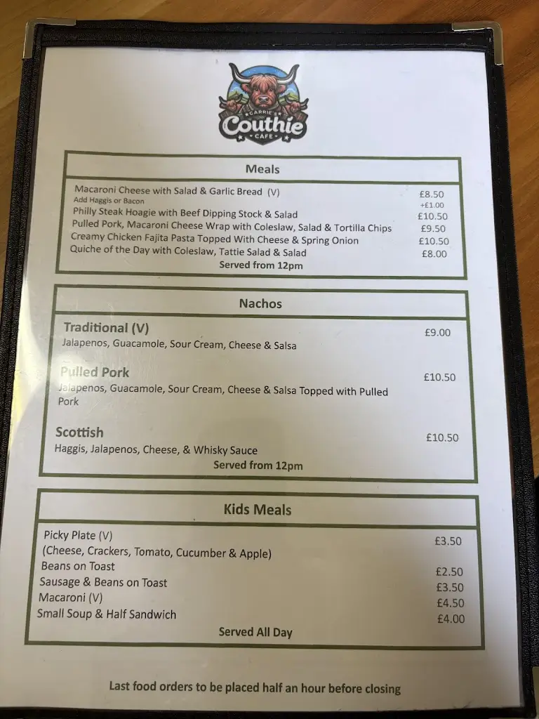 Menu_Carries Couthie Cafe_Thurso_image_2