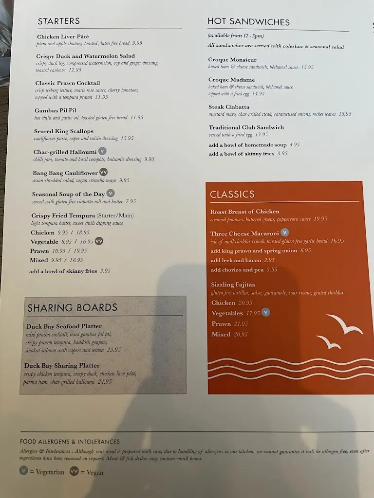 Menu_Duck Bay Hotel & Restaurant_Vale of Leven_image_1