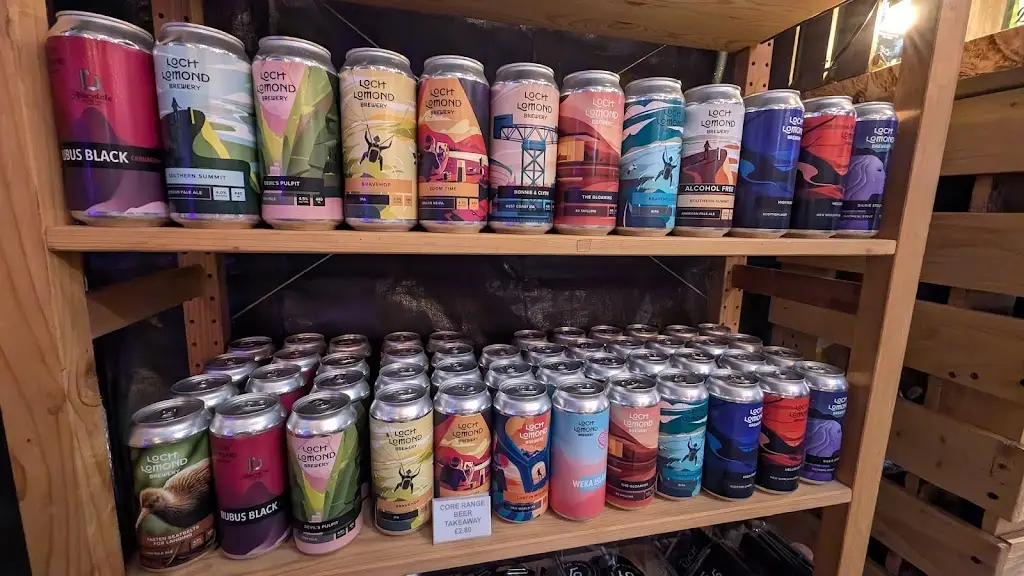 Loch Lomond Brewery Taproom restaurant in Vale of Leven