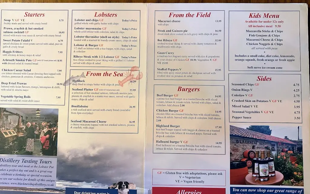 Menu_The Lobster Pot_West Lothian_image_3