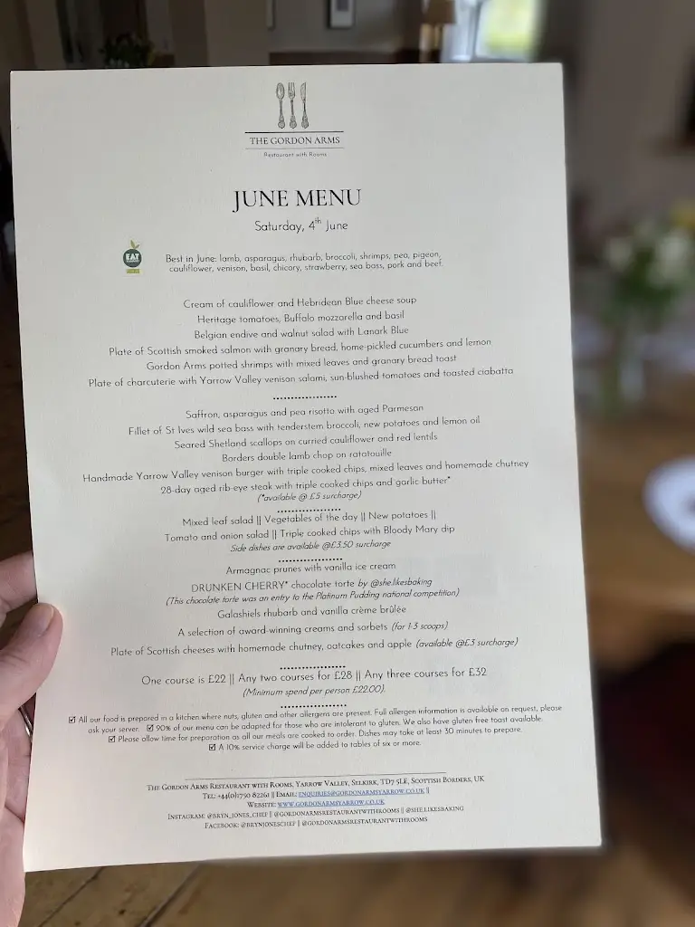Menu_Award-Winning The Gordon Arms Restaurant with Rooms_Selkirk_image_3