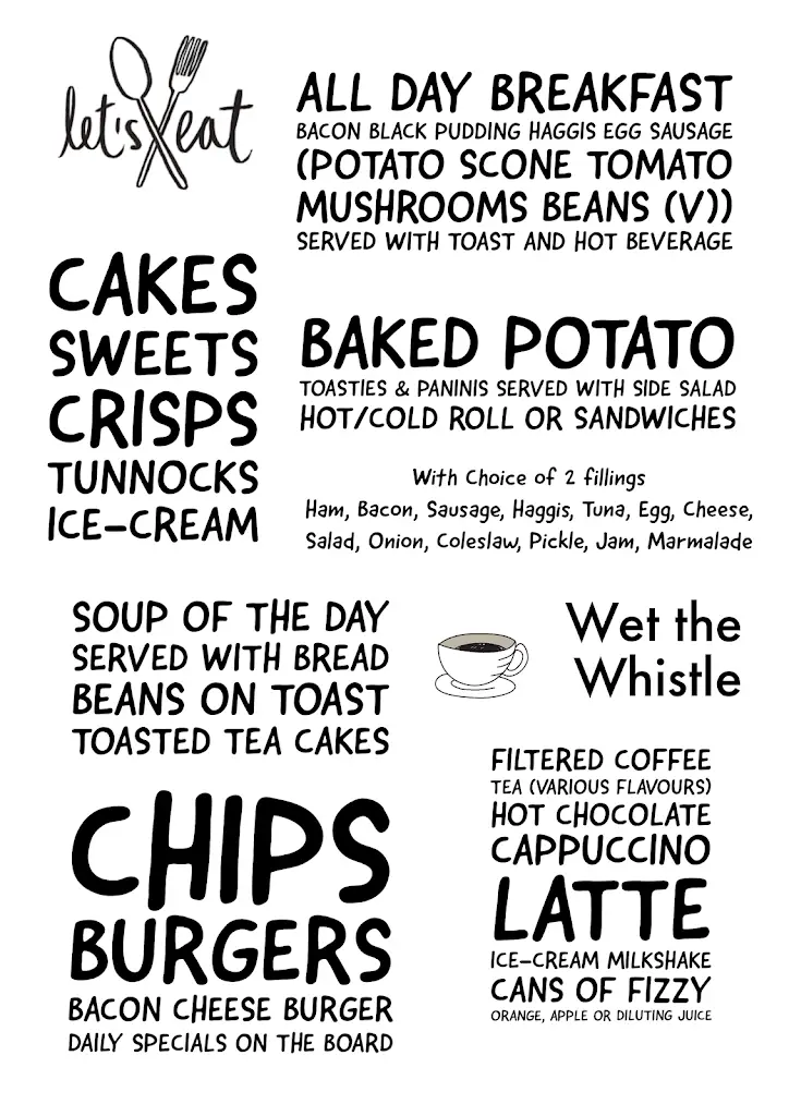 Menu_Glen Cafe @ St Mary's Loch_Selkirk_immagine_2