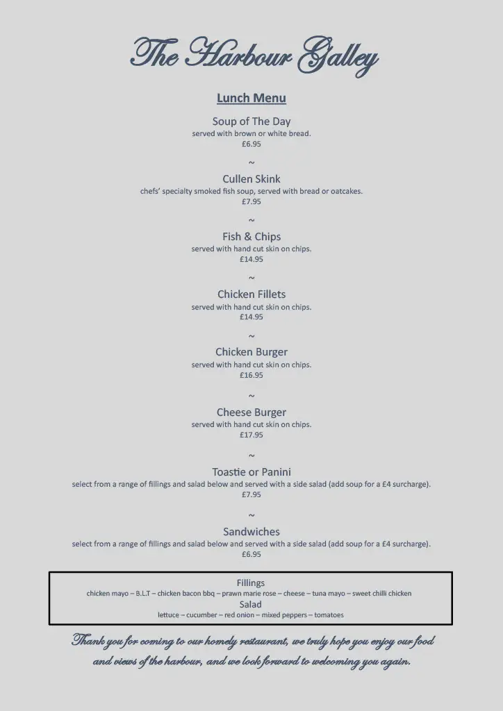 Menu_The Harbour Galley_Whitehills_image_1