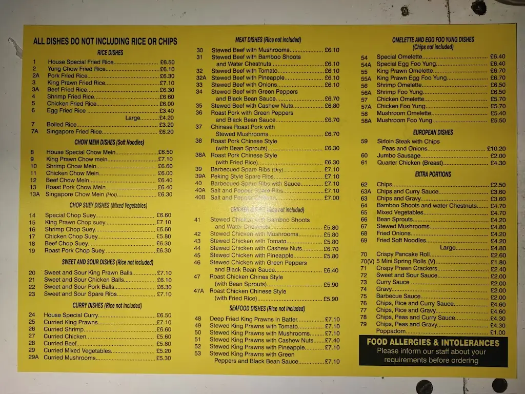 Menu_The Rising Sun_Abercarn_image_1