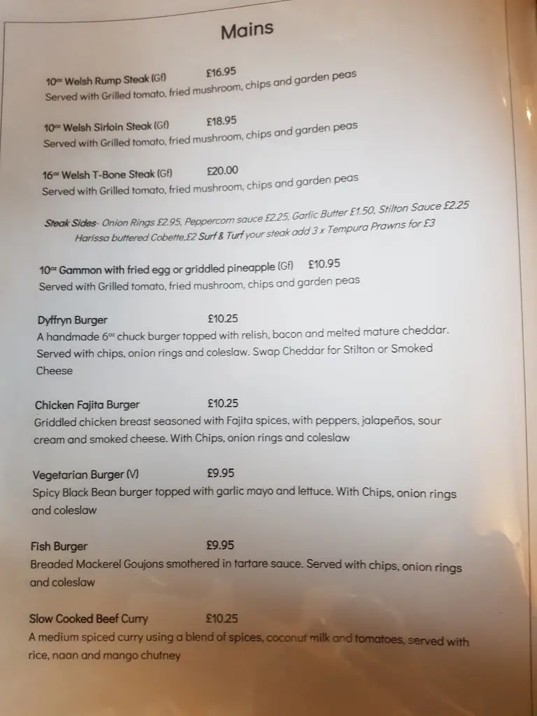 Menu_The Ship Bar & Grill_Aberporth_immagine_3