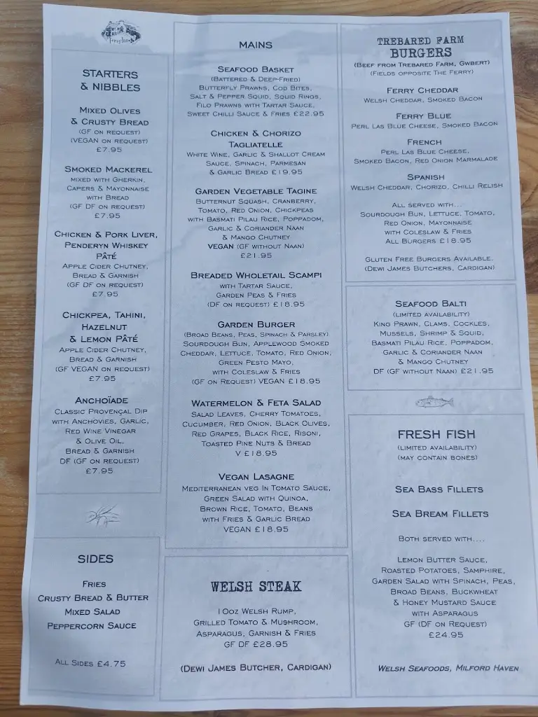 Menü_The Ferry Inn_Aberporth_Bild_3
