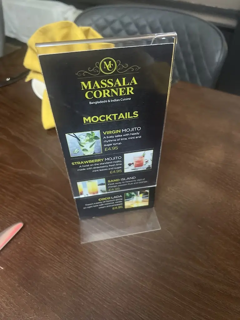 Menu_Massala Corner Indian Restaurant_Aldridge_image_1