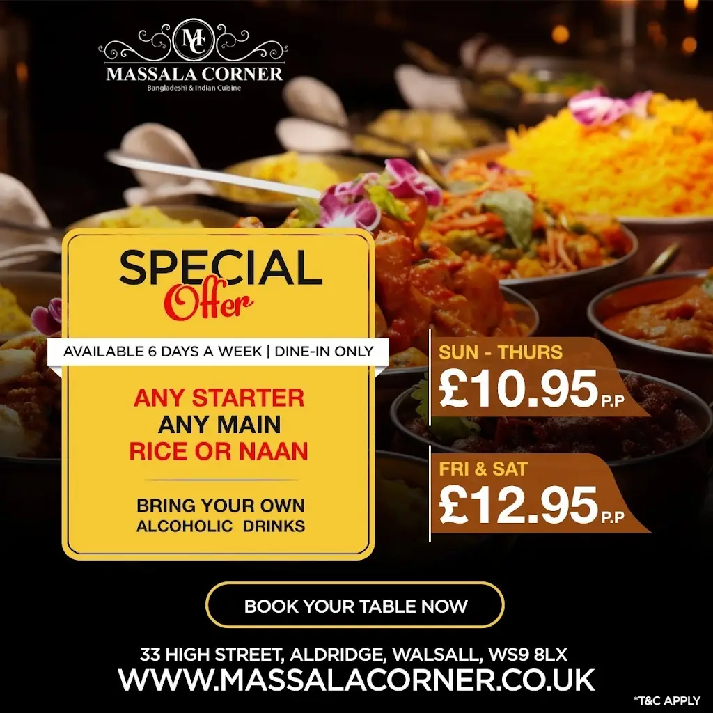 Menu_Massala Corner Indian Restaurant_Aldridge_image_3