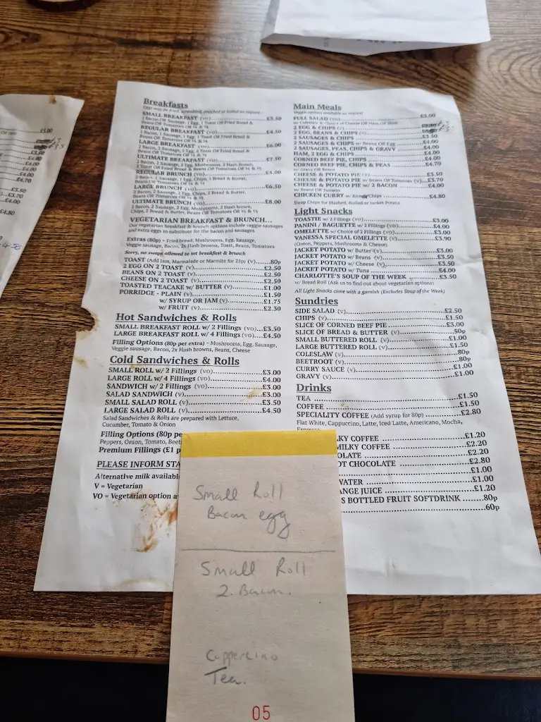 Menu_Oasis Coffee Shop_Abertridwr_image_1