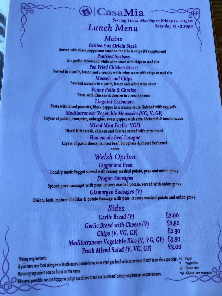 Menu_Casa Mia Restaurant & Cocktail Bar_Abertridwr_imagen_4