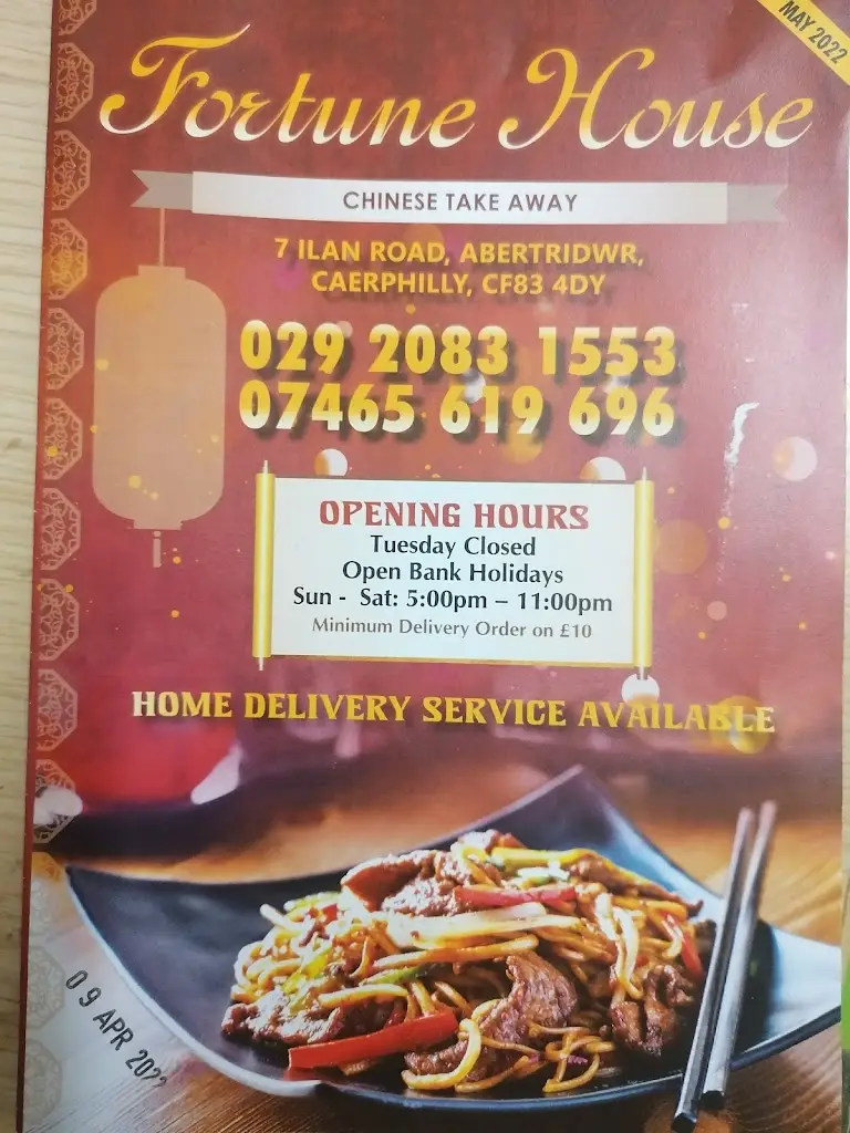 Fortune House restaurant in Abertridwr
