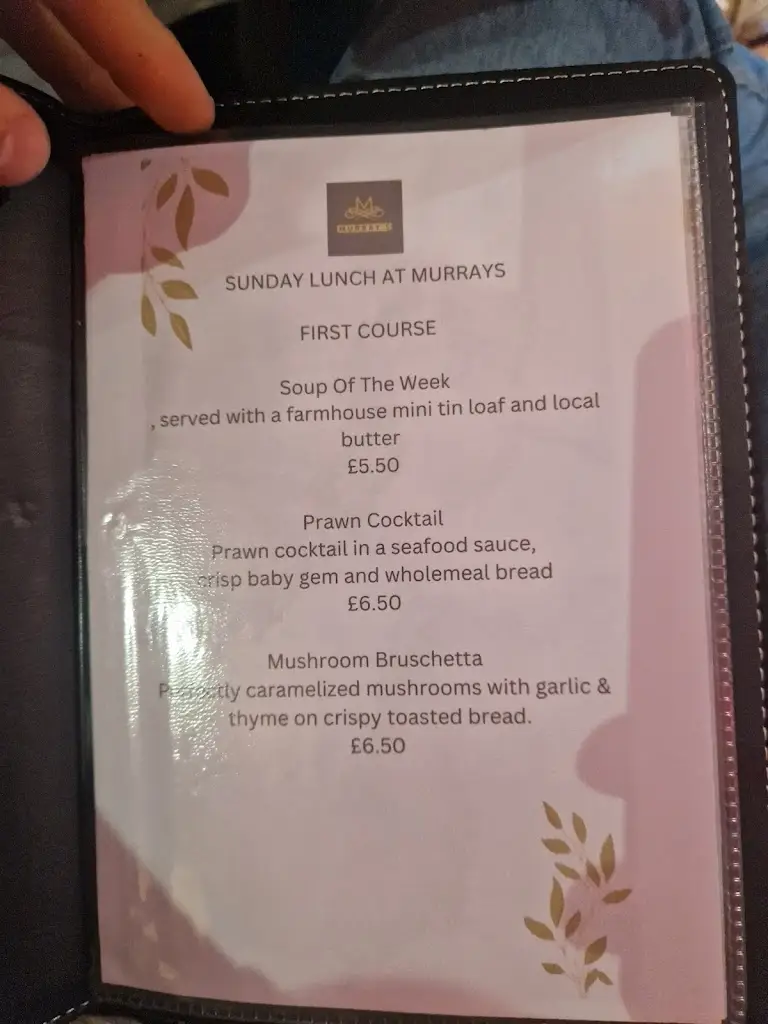 Menu_Murray's_Bargoed_image_2