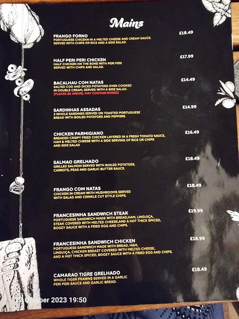 Menu_The New Crown_Abercanaid_image_1