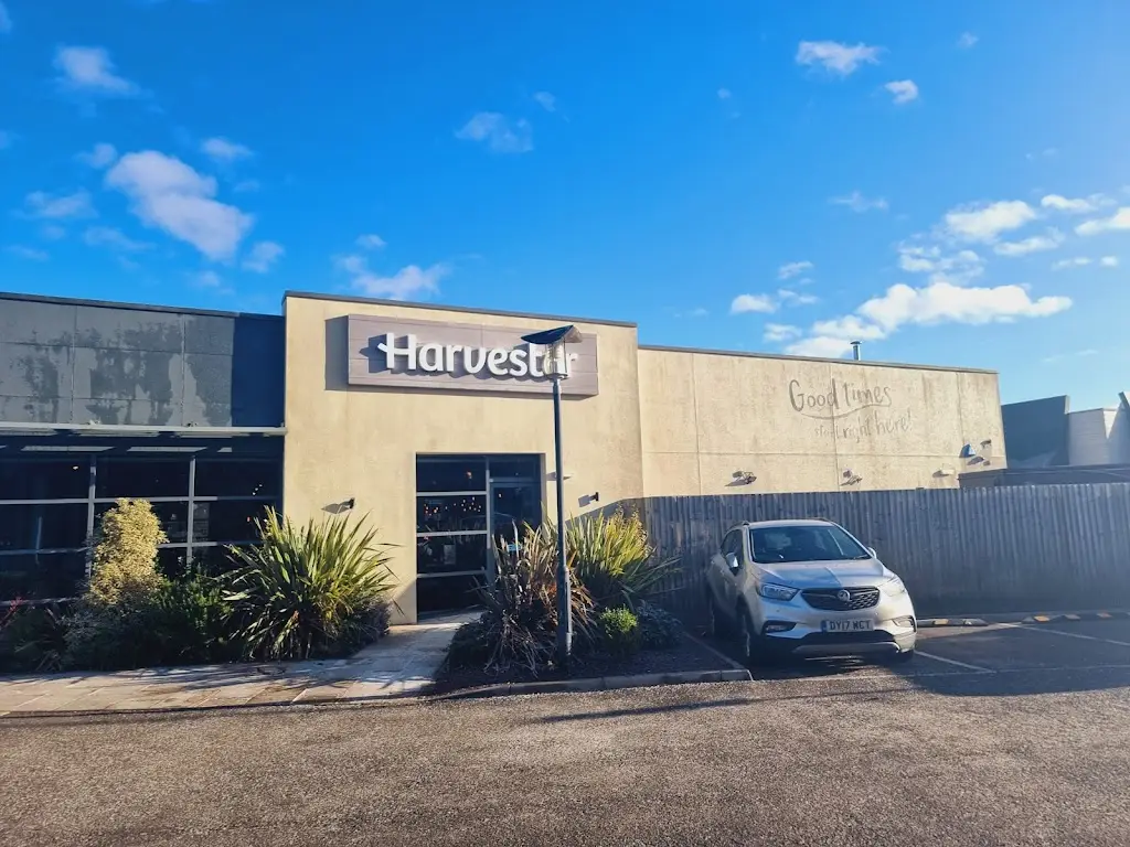 Rhydycar Harvester restaurant in Abercanaid