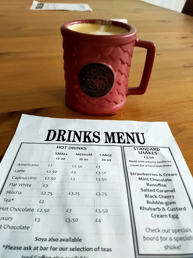 Menu_Merch Church Board Game Café_Abercanaid_image_1