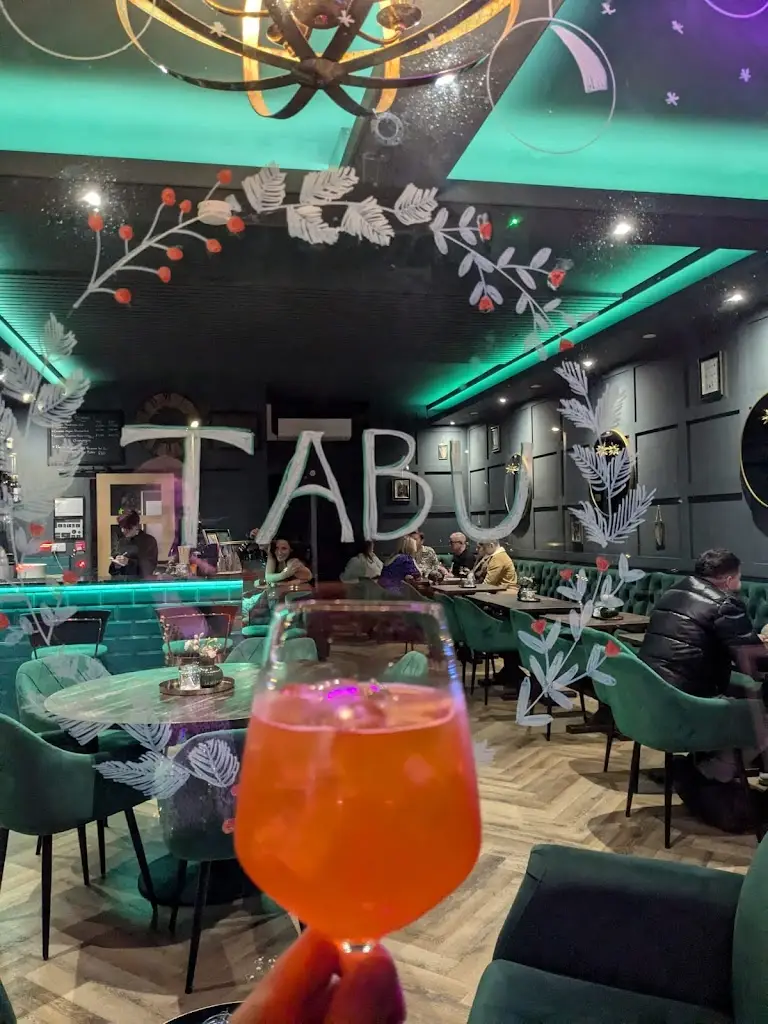 Tabu wine and cocktail lounge restaurant in Bishops Cleeve