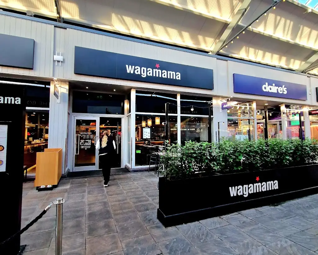 wagamama bridgend designer outlet restaurant in Aberkenfig