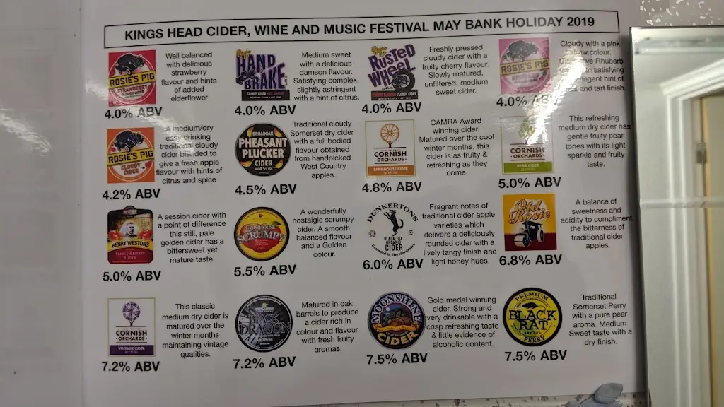 Menu_The Kings Head_Bishops Cleeve_immagine_2