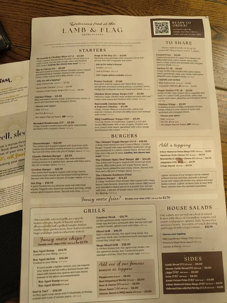 Menu_Lamb & Flag_Abergavenny_image_1