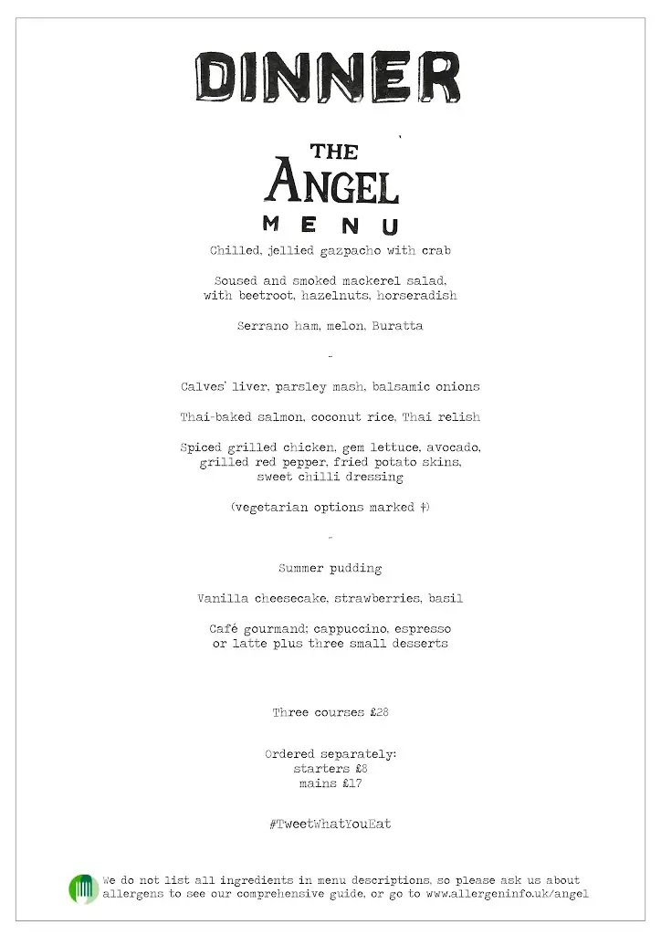 Menu_The Oak Room_Abergavenny_image_2