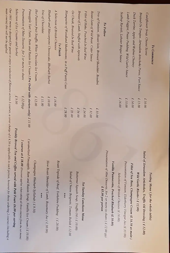 Menu_1861 Restaurant with Rooms_Abergavenny_image_3