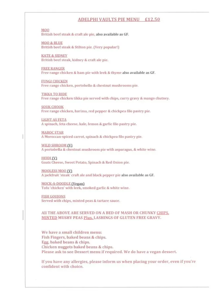 Menu_Adelphi Vaults_Amlwch_image_1