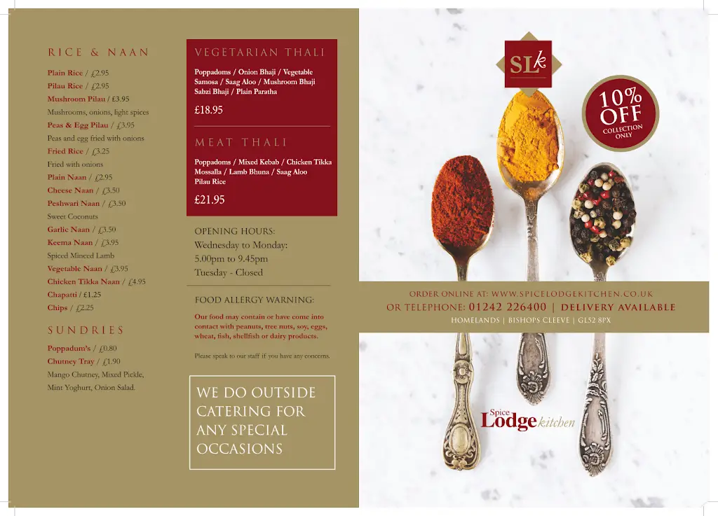 Menu_Spice Lodge Kitchen (Bishops Cleeve)_Bishops Cleeve_image_2