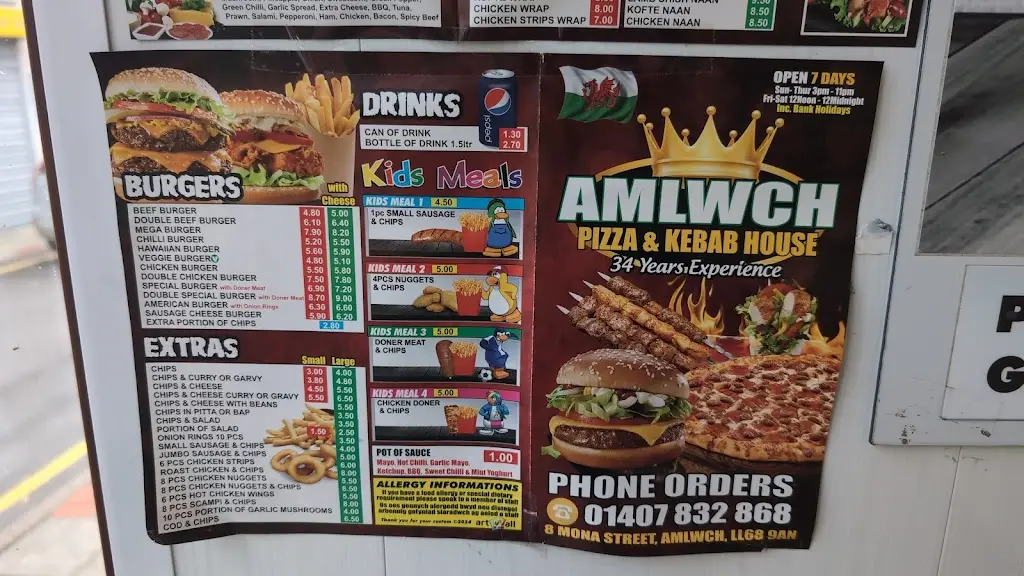 Menu_Amlwch Kebab & Burger & Pizza House_Amlwch_image_2