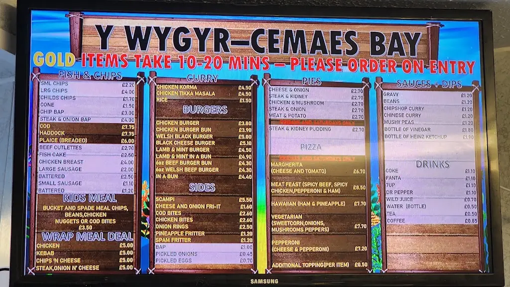 Menu_Y Wygyr Fish and Chips_Amlwch_image_2