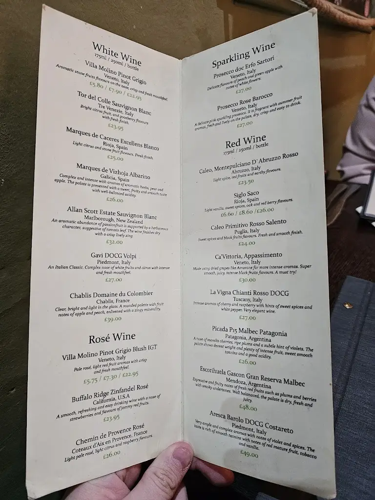 Menu_The Little Olive_Barry_image_2