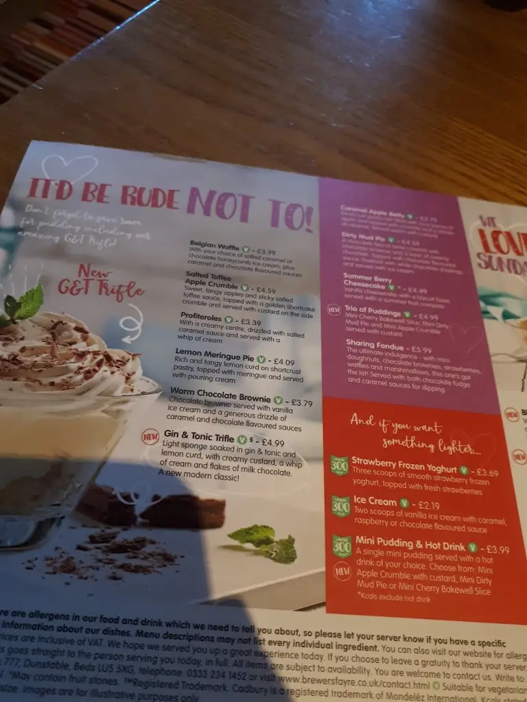 Menu_Barry Island Brewers Fayre_Barry_image_4