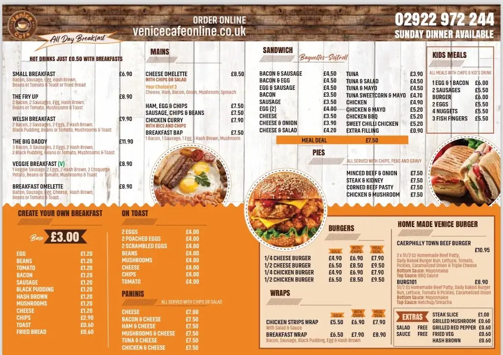 Menu_Venice Cafe - Pontygwindy Cafe_Bedwas_image_1
