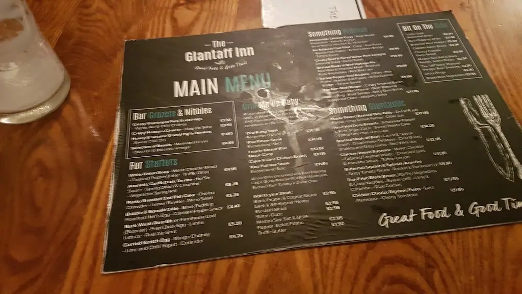 Menu_The Glantaff Inn_Abercynon_image_3