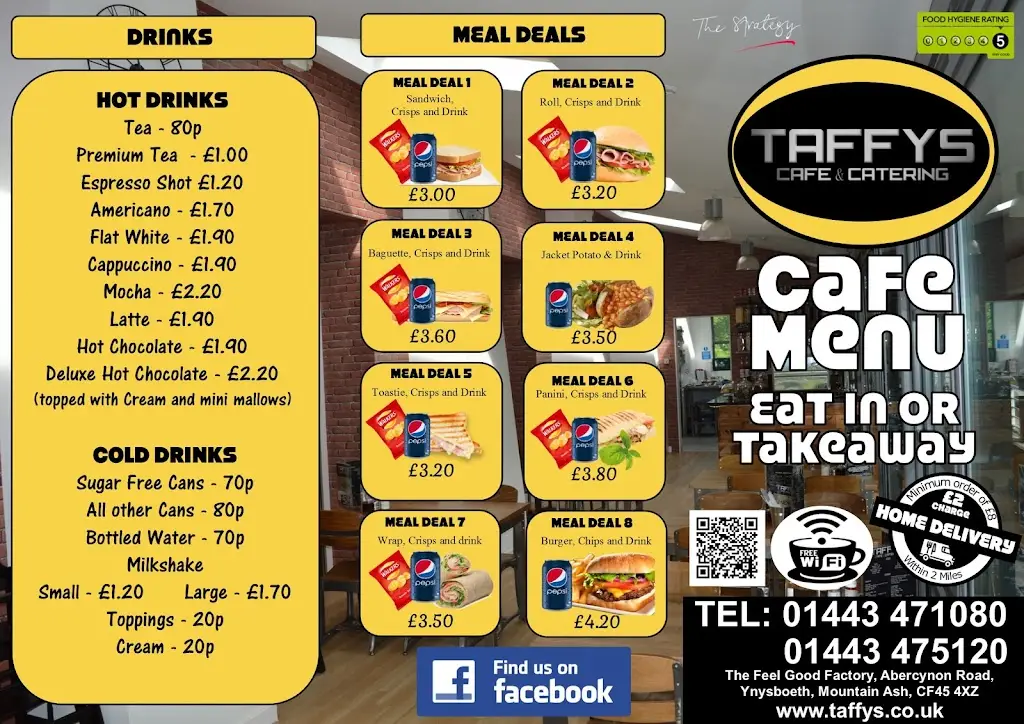 Menu_Taffys Cafe & Catering_Abercynon_immagine_2
