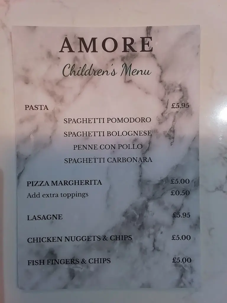 Menu_Amore Italian Restaurant_Abercynon_image_4