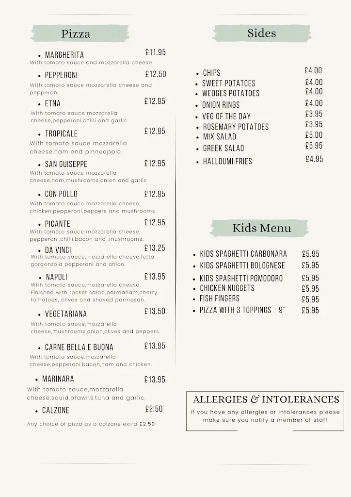 Menu_Bella e Buona Italian Restaurant_Blaenau Gwent_image_3
