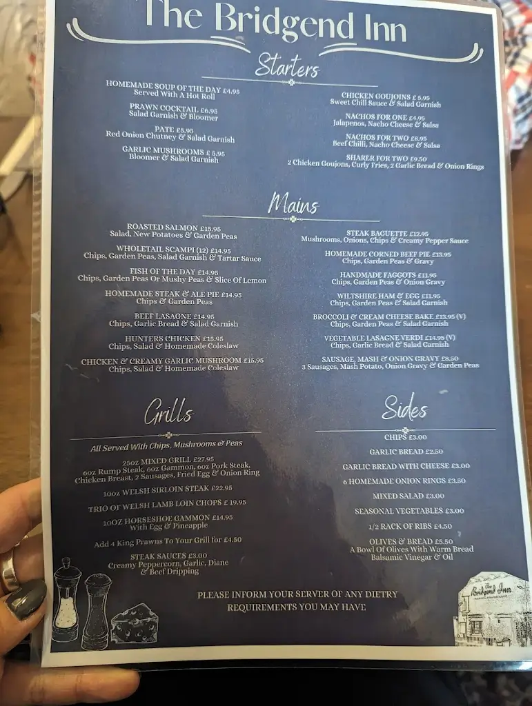 Menu_Bridgend Inn_Blaenau Gwent_image_3