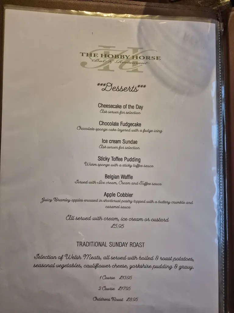 Menu_The Hobby Horse_Blaenau Gwent_image_4