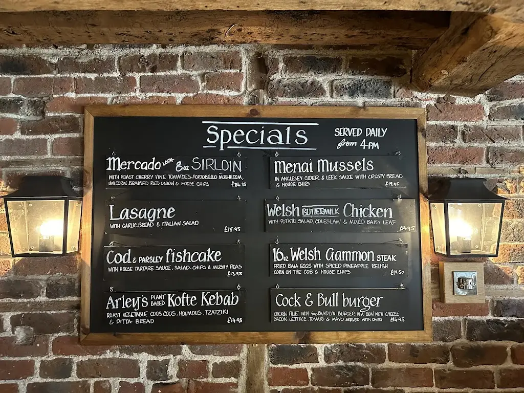 Menu_George & Dragon, Beaumaris_Beaumaris_image_4