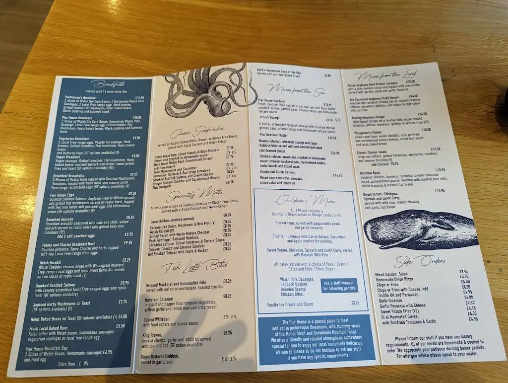 Menu_Pier House Cafe and Bistro_Beaumaris_image_1