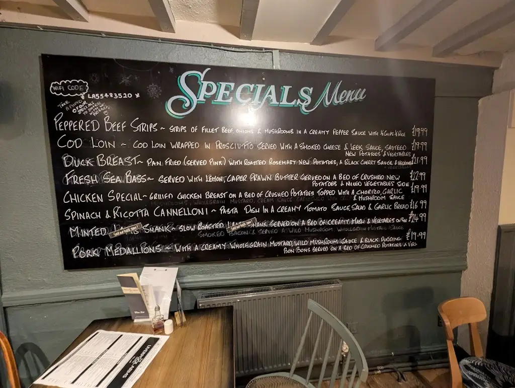 Menu_The Liverpool Arms Hotel_Beaumaris_imagen_2