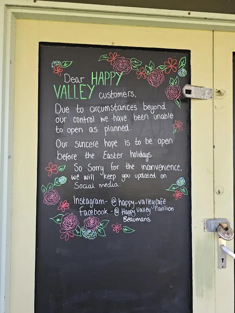 Menu_Happy Valley Pavilion Cafe_Beaumaris_imagen_1