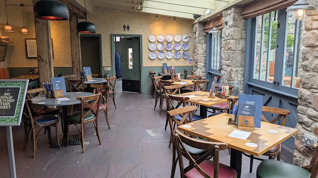 Coach at The Bull Beaumaris restaurant in Beaumaris