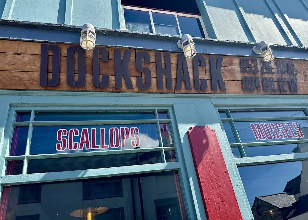 Dockshack restaurante en Beaumaris
